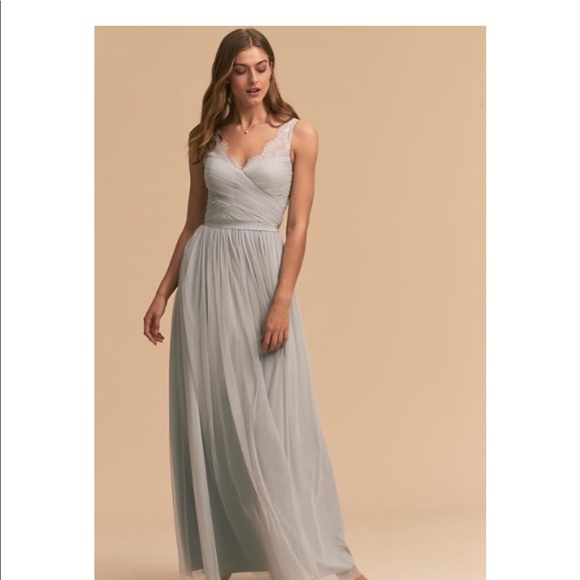 fog bridesmaid dress
